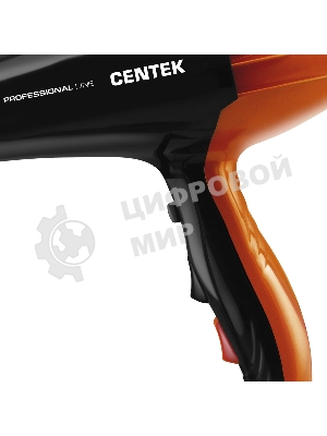 Фен Centek CT-2226 черный/оранжевый, 2200 Вт