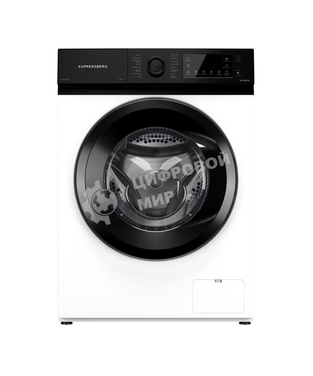 Стиральная машина Kuppersberg WM 420 W белый, загрузка фронтальная 6 кг, 1000 об/мин, класс A++