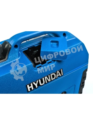 Электрогенератор бензиновый инверторный Hyundai HHY 1050Si, 1.2 кВт, 59 дБ, 12 кг