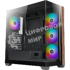 Компьютерный корпус Azza Neptune черный без БП ATX 5x120мм 2x140мм 2xUSB2.0 1xUSB3.0 audio bott PSU