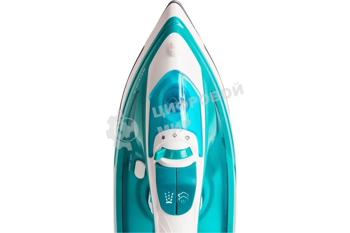 Утюг SUPRA IS-2414 2400 Вт голубой/белый