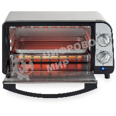 Мини-печь Hyundai MIO-HY071 9 л, 800 Вт, серебристый