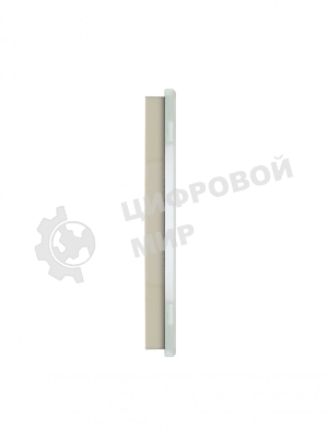 Рамка 2-местная IEK BRITE РУ-2-2-БрВа стекло ванильный