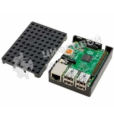 Корпус ACD RA182 black для микрокомпьютера Raspberry Pi 3 черный ABS Plastic Building Block case for Raspberry Pi 3