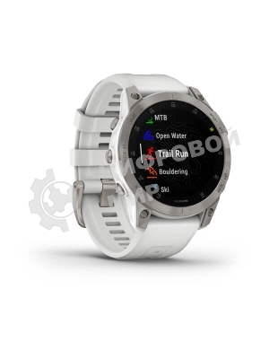 Умные часы Garmin Epix (Gen 2) Sapphire титановый белый 47мм