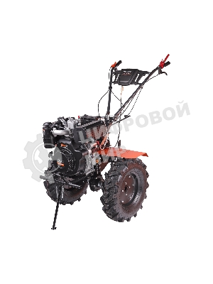 Мотоблок дизельный PATRIOT BOSTON 12DE 12 л,с; эл. Стартер: 12V; фрезы: 1350 mm; коробка передач 2 вперед+ 1 назад