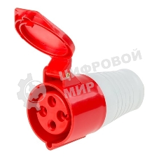 Розетка Rexant 224 переносная 3Р+РЕ 32А 380 В IP44