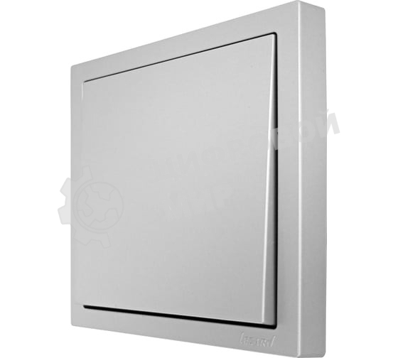 Выключатель 1-кл. СП ZIMA IP20 10А безвинт. зажим серый матовый LEZARD 704-7488-100QC