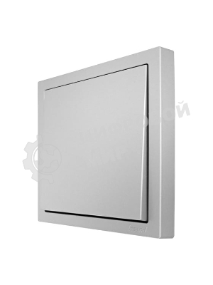 Выключатель 1-кл. СП ZIMA IP20 10А безвинт. зажим серый матовый LEZARD 704-7488-100QC