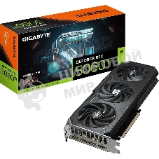 Видеокарта Gigabyte GeForce RTX 5060 Ti Gaming OC, NVIDIA RTX 5060 Ti, 8 ГБ GDDR7, 128 бит, PCI-e 5.0, 1xHDMI, 3xDP, 2647 МГц