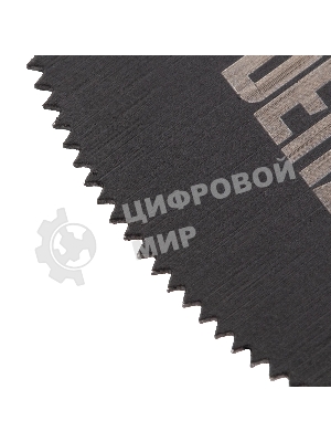 Насадка для МФИ Denzel отрезная полукруг., HSS, по металлу и дереву, 80 х 1,2 мм, мелкий зуб