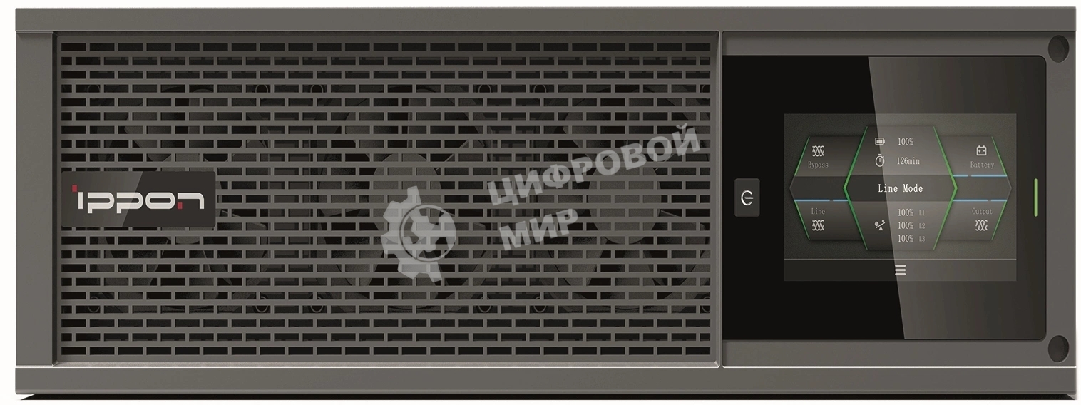 Источник бесперебойного питания Ippon Innova Unity RT 3-3 20K 20000Вт 20000ВА черный