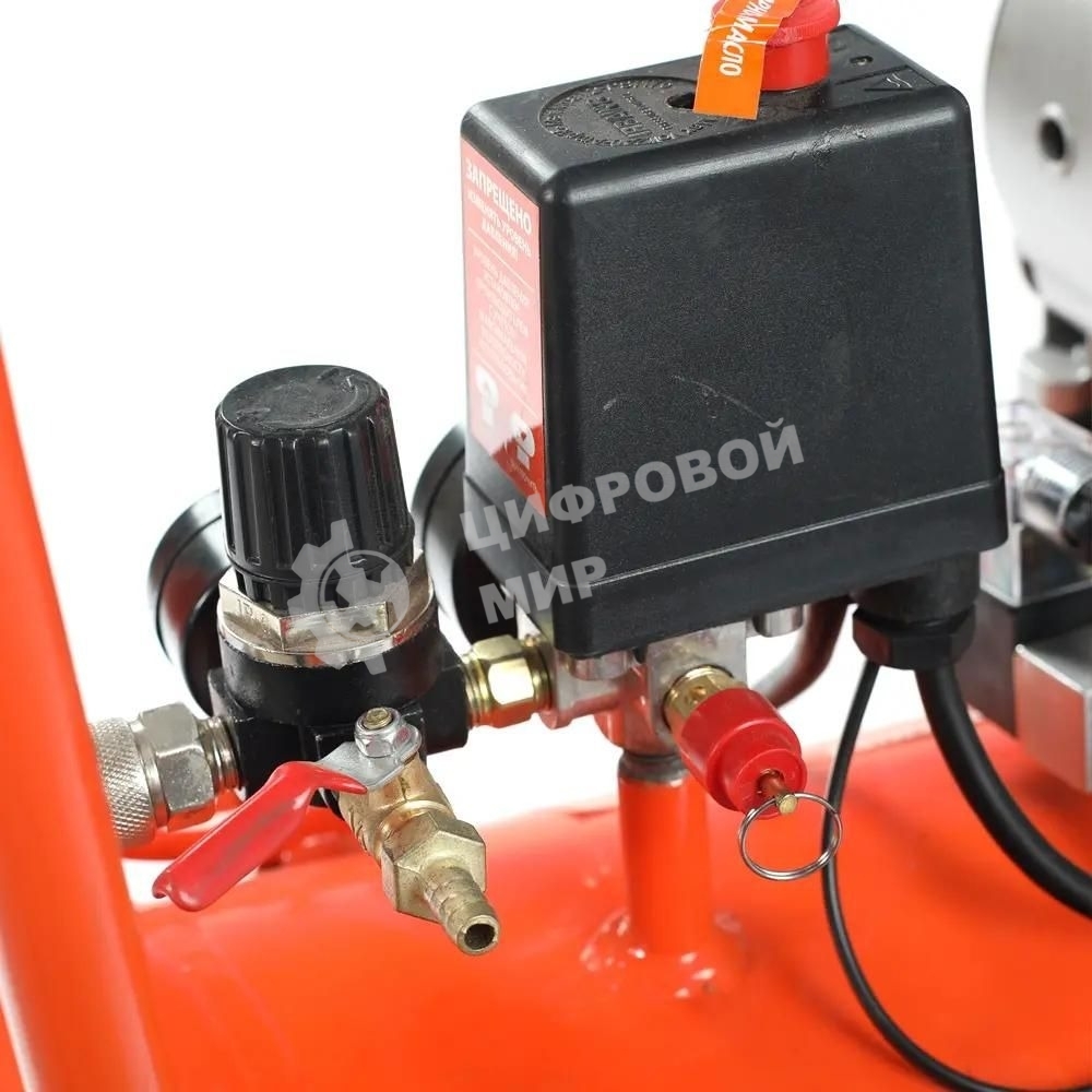 Компрессор поршневой безмасляный Patriot WO 80-360, 360 л/мин, 8 бар, 2200 Вт, 80 л, быстросъем и 