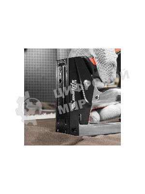 Степлер мебельный Matrix, стальной, быстрая загрузка, тип скобы 53, 6-10 мм, PRO