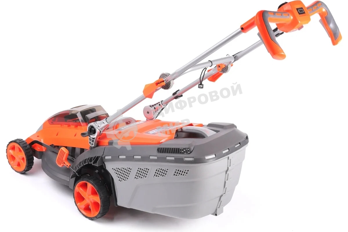 Газонокосилка бензиновая PATRIOT PT 54AS, 53 см, самоходная(3 скорости), 7,5л.с., алюминиевая дека, крданная передача на редуктор колес травосборник 75л