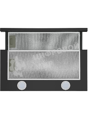 Вытяжка телескопическая HOMSair Flat 60 черный, 60 см, 520 куб. м/ч, 47 дБ