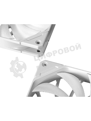 Вентилятор для корпуса ID-COOLING TF-12025-PRO SW белый 120мм 1500rpm 28.9db 4-pin