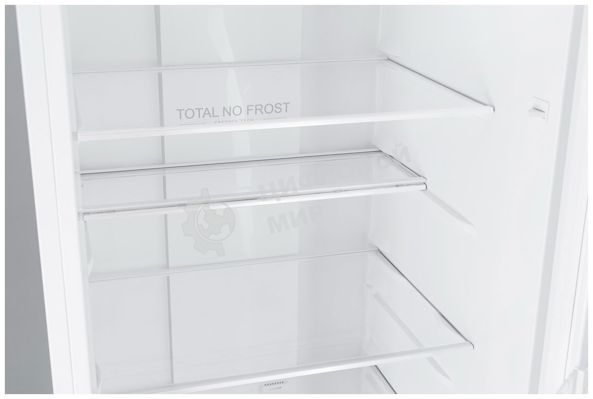 Холодильник Haier CEF535AWD белый, двухкамерный, 241/105л, морозилка снизу, No Frost