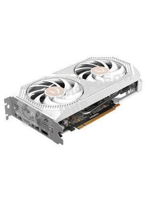 Видеокарта Zotac GAMING GeForce RTX 5050 TWIN EDGE OC WHITE ED, NVIDIA RTX 5050, 8 ГБ GDDR6, 128 бит, PCI-e 5.0, 1xHDMI, 3xDP, 2602 МГц