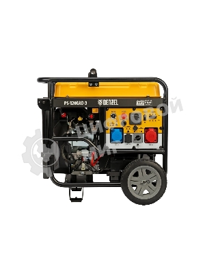 Электрогенератор бензиновый Denzel PS-120EAD-3, 12 кВт, 110 дБ, 180 кг