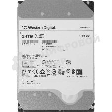 Жесткий диск HDD WD Ultrastar DC HC590 24Tb 7200rpm SATA-III 512Mb 3.5