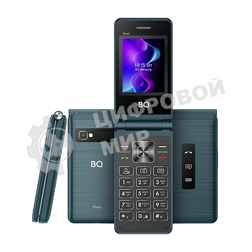 Мобильный телефон BQ 2411 Shell синий