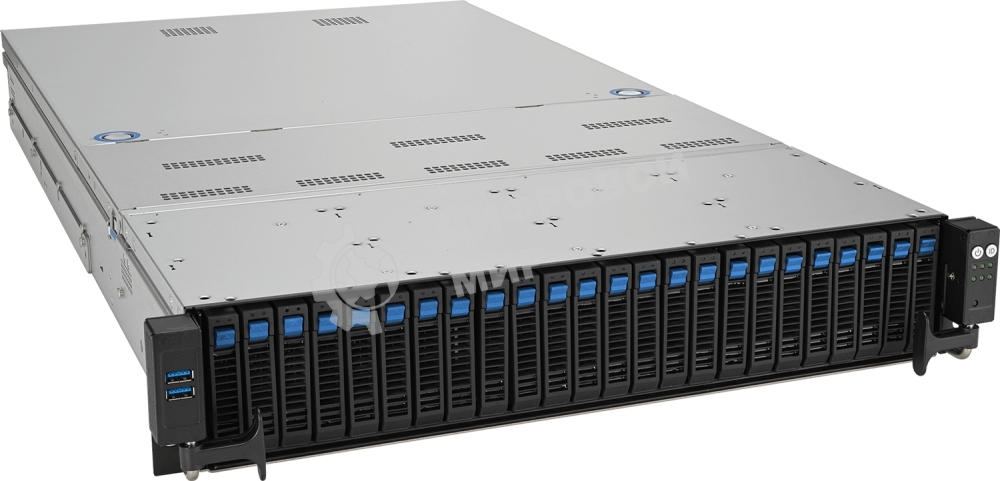 Серверная платформа ASUS RS720-E11-RS24U/10G/2.6KW/24NVMe/OCP/GPU