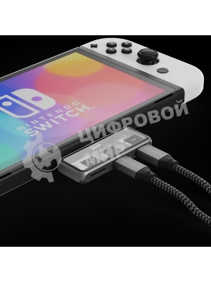 USB-концентратор Satechi Mobile XR Hub with microSD (2х USB Type-C, microSD), до 100 Вт, Серый ST-HXRSDM