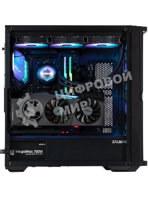 Компьютерный корпус ZALMAN Z10 DUO, ATX, BLACK, WINDOW, 2x3.5