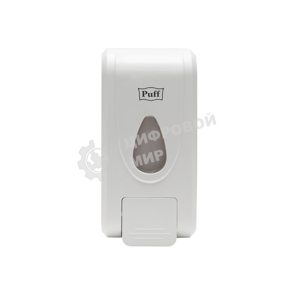 Дозатор для жидкого мыла пластиковый Puff-8175, 1000 мл