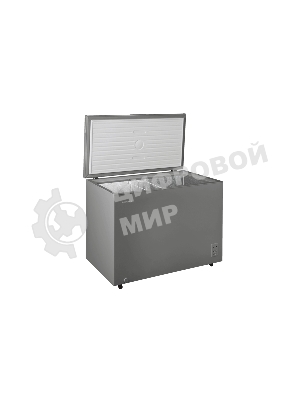 Морозильный ларь Kraft BD (W)-340SRX серебристый, 318л