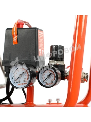 Компрессор поршневой безмасляный Patriot WO 80-360, 360 л/мин, 8 бар, 2200 Вт, 80 л, быстросъем и 