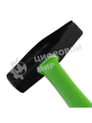 Молоток слесарный Сибртех 600 г, фибергласовая обрезиненная рукоятка