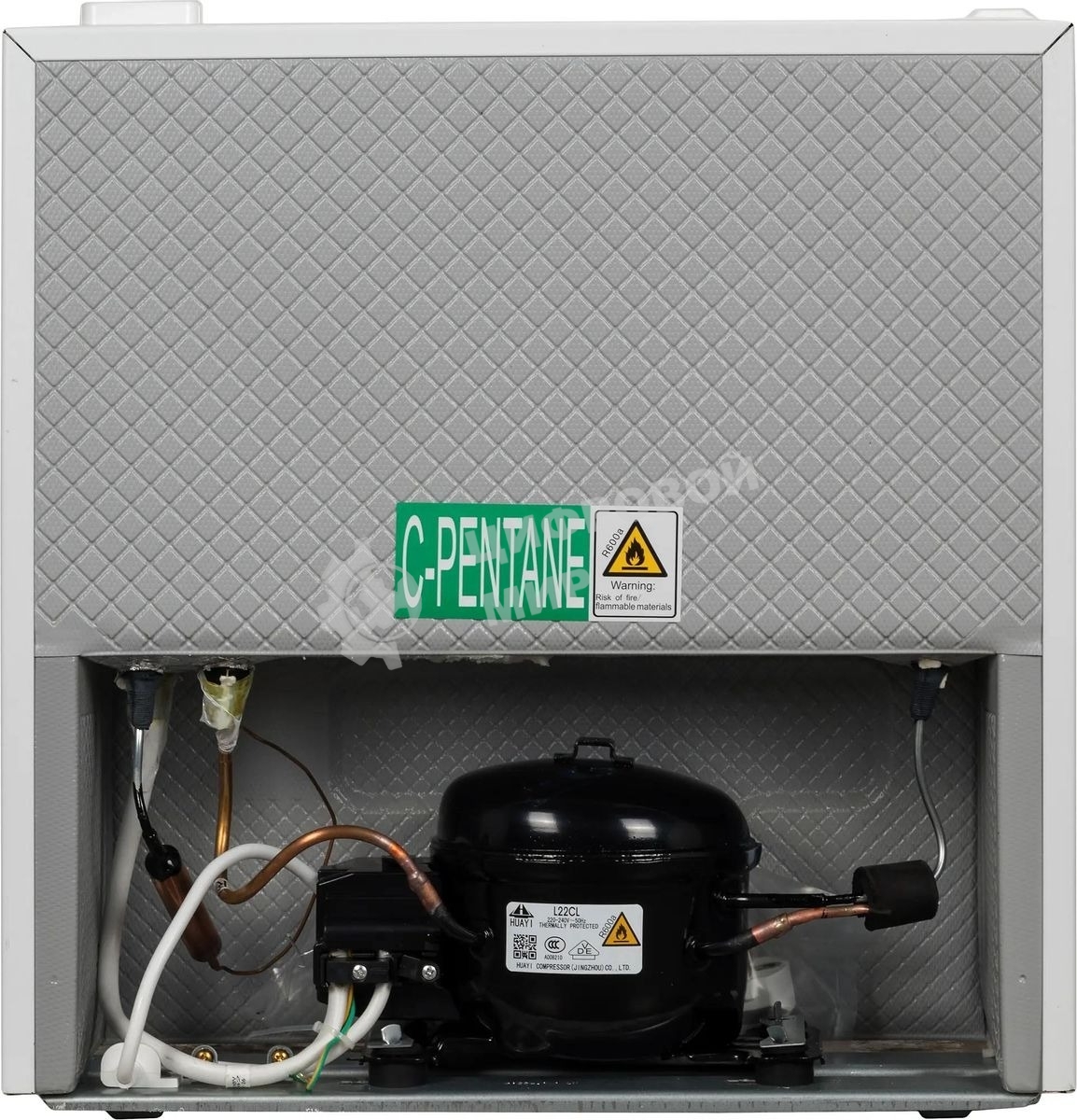 Холодильник Hansa FM050.4 белый однокамерный 41/5л морозилка сверху