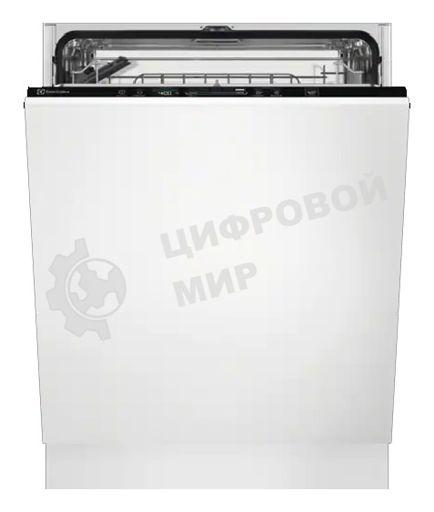 Встраиваемая посудомоечная машина Electrolux EEQ47210L, черный, 59.6 см, 13 компл., 44 дБ, класс E