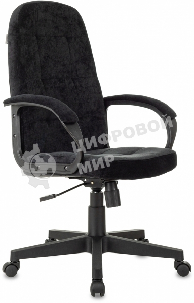 Кресло руководителя Бюрократ CH 002 Fabric черный Light-20 крестов. пластик