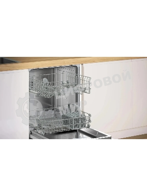 Встраиваемая посудомоечная машина Bosch SMV24AX04E, черный, 59.8 см, 12 компл., 48 дБ, класс A++