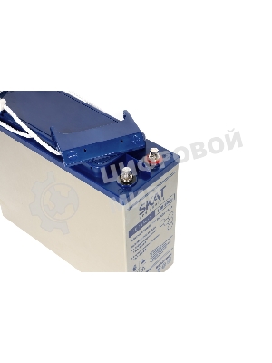 Аккумулятор свинцово-кислотный SKAT SB 1250FT АКБ фронт-терминальная, тип AGM 12В 50Ач (8977)