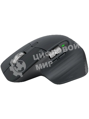 Мышь беспроводная Logitech MX Master 3s графитовый, 8000 dpi, радиоканал, Bluetooth, USB, кнопки - 7
