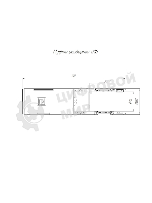 Муфта разборная D16 мм атмосферостойкая серая Промрукав