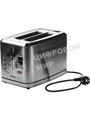Тостер Kitfort KT-2049 950Вт серебристый
