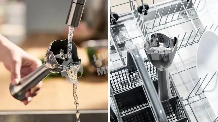 Блендер погружной Bosch MSM6M871 1200 Вт, черный