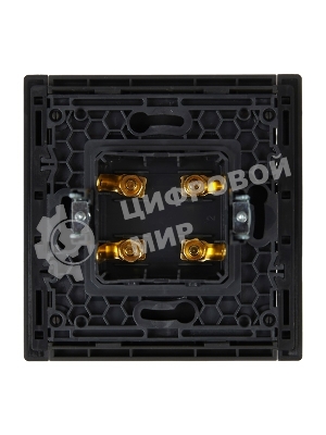 Аудиорозетка 4-мест. IEK FORTE&PIANO FP339 серый