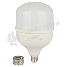 Лампа светодиодная ЭРА STD LED POWER T140-85W-4000-E27/E40 85 Вт колокол нейтральный белый свет