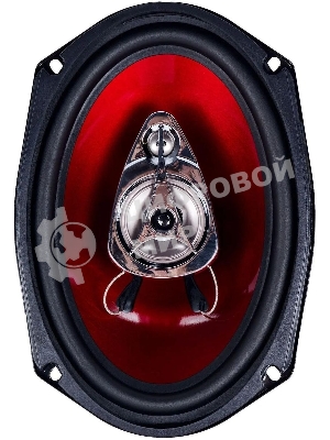 Колонки автомобильные Kicx SP 693 200Вт 92дБ 4Ом 16x23см (6x9дюйм) (ком.:2кол.) коаксиальные трехполосные