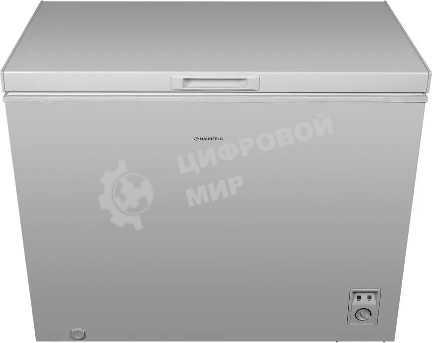Морозильный ларь Maunfeld MFL200GR, серый, 200л
