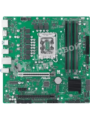 Материнская плата ASUS PRO B860M-C-CSM, LGA 1851, Intel B860, 4xDDR5, 4xSATA, 2xM.2, 1xPCIe 5.0 x16, 1xPCIe 4.0 x16, 1xPCIe 3.0 x1, 1xHDMI, 2xDP, 1x1Gb LAN, 1xUSB-C 10Gbps, 1xUSB-A 10Gbps, 2xUSB-A 2.0, 3x3.5 мм, 7.1, mATX