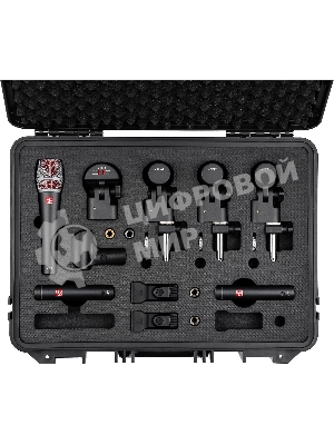 Набор микрофонов для ударной установки sE Electronics V PACK ARENA 1 х микрофон V KICK, 3 х микрофона V BEAT, 3 х крепления V CLAMP, 1 х микрофон V7 X, 2 х конденсаторных микрофона sE8, пластиковый кейс