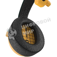 Гарнитура Bloody MR595 Renegade Yellow жёлтый, беспроводная + проводная, радиоканал, до 135 ч, съёмный микрофон, подсветка