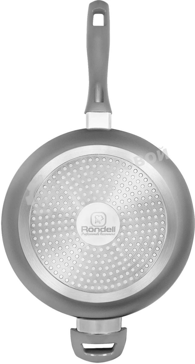 Сотейник Rondell Lumiere RDA-596, 26 см, с крышкой, серый